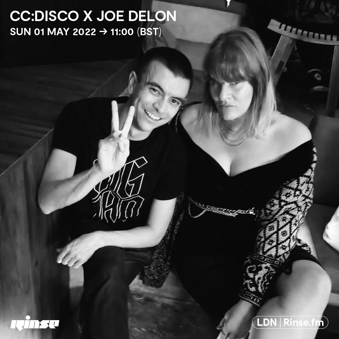 RinseFM's tweet photo. Up next it's #CCDISCO X #JOEDELON on https://t.co/6hLtrLYpIS + 106.8FM
#RinseFM https://t.co/BPoT8IdNfk
