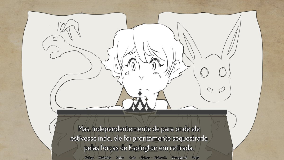 GamedevHeiden's tweet photo. Kill the Prince?! is now available in Portuguese! A short (secretly cute) game about a thief on a mission to KILL! THE! PRINCE! 🤴🗡️🏰 Also features a gigantic fake moustache you can wear. #vndev #gameedev #indiedev https://t.co/f9g9XQhVXp https://t.co/edXb8pwpEo