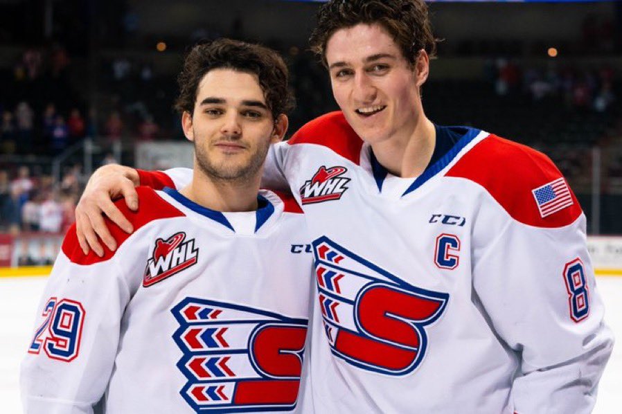 Former <a href="/tigershockey/">Medicine Hat Tigers</a> players Corson Hopwo, Eric Van Impe &amp; Nick McCarry have seen their WHL careers come to an end recently. Congrats to all three on outstanding junior stints. #WHL #Tigers