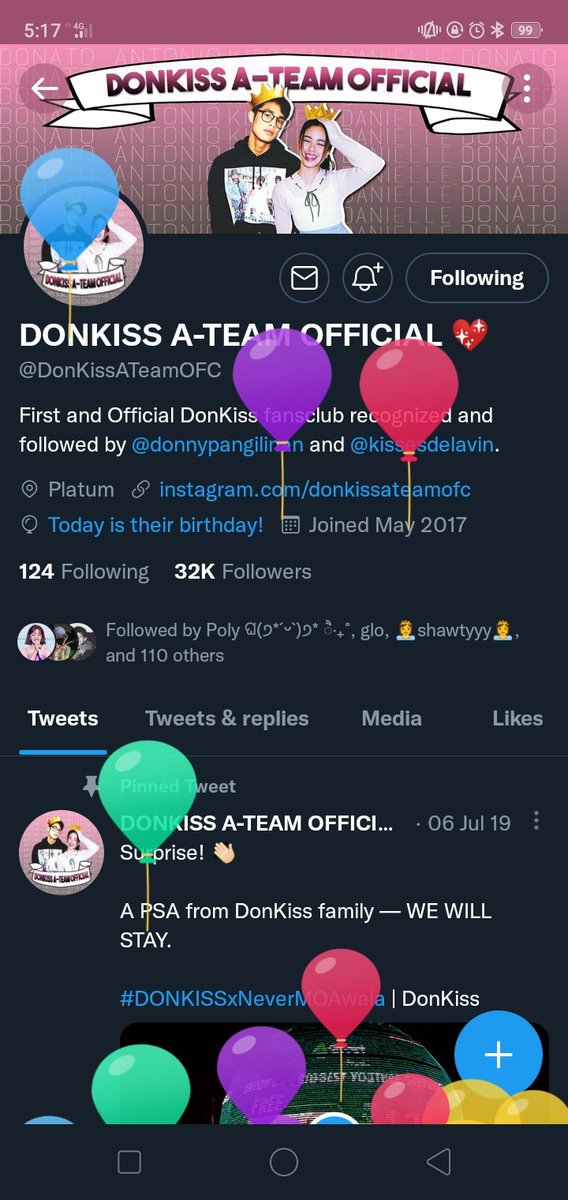 DKbb_ann's tweet photo. "looks like we made it, look how far we come my baby" 

HAPPY FIFTH ANNIVERSARY DONKISSFAM!!! Thank you so much for staying despite the despites mga mahal. I love you all thank you so much for being my home. 💖 @DonKissATeamOFC

✨ DonKiss Family ✨
#DonKiss I #DonKissFam https://t.co/PvpzsjNnIP