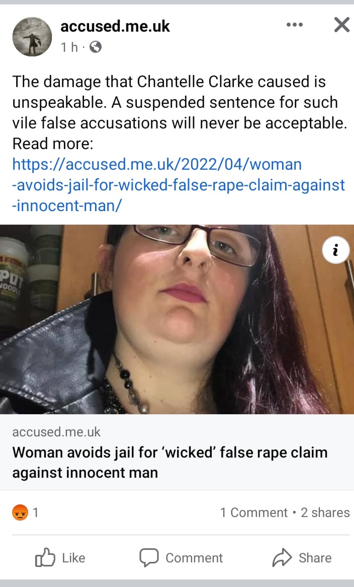 Here's another one who's claimed rape the silly little girl ,,now the male would've had years and she gets a shitty suspended sentence what the actual fuck is this world coming too #innocent