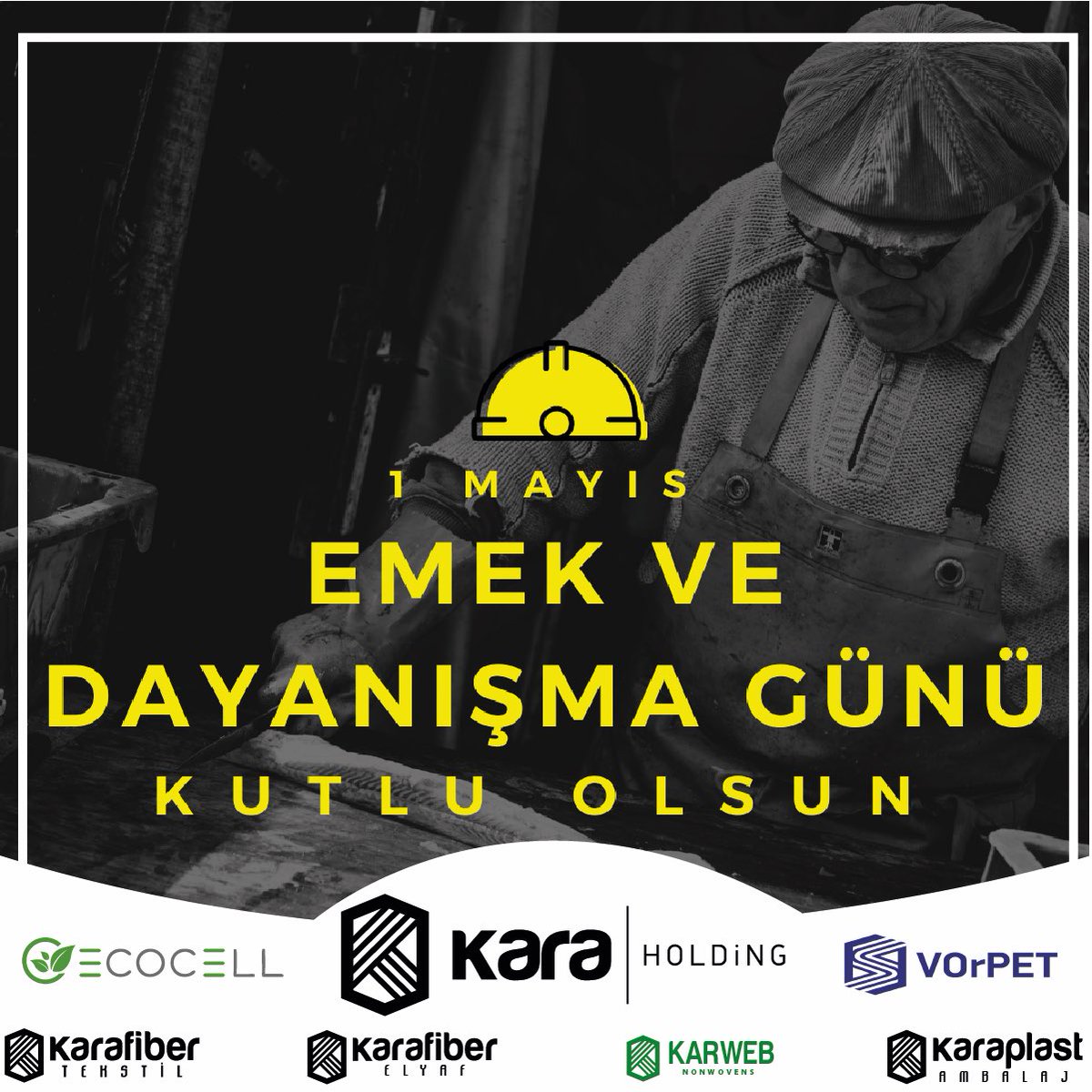 Emeğin, emektarın, alın terinin, dayanışma ve yardımlaşmanın günü olan 1 Mayıs Emek ve Dayanışma Günü kutlu olsun.