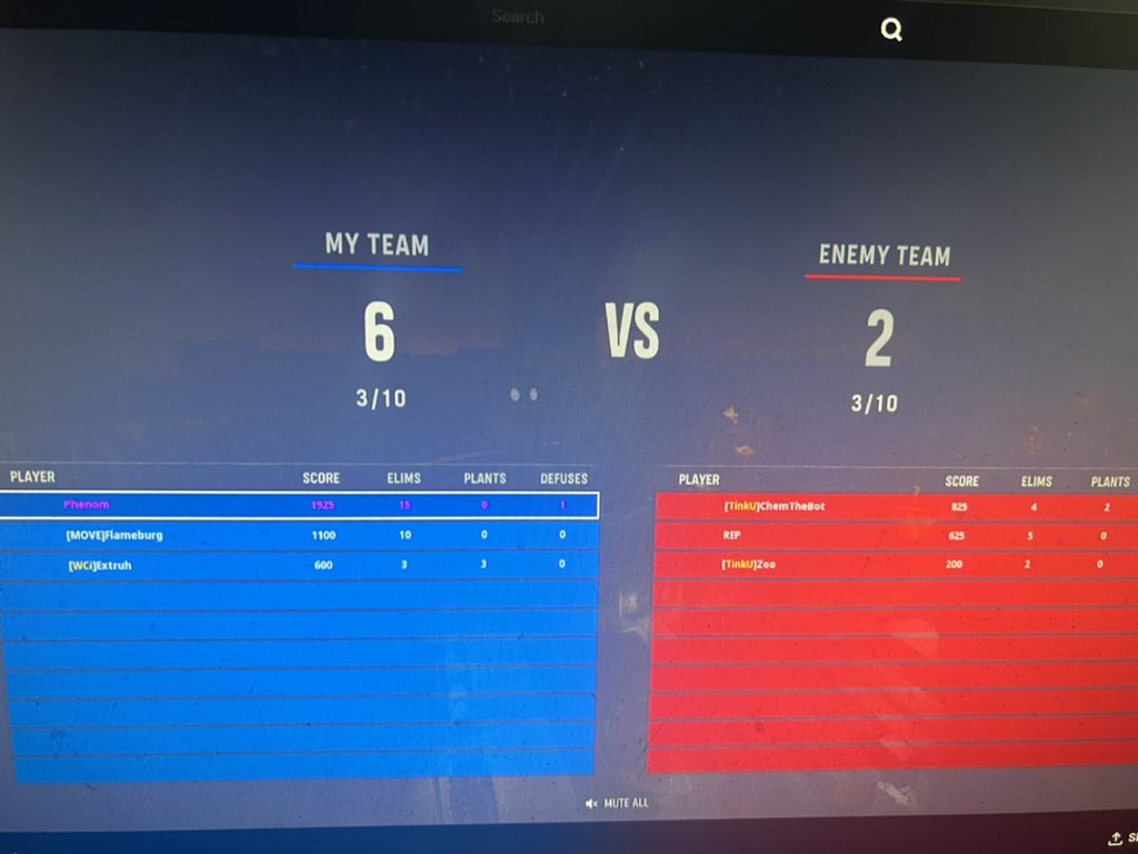 Round 3 vs my boy nep