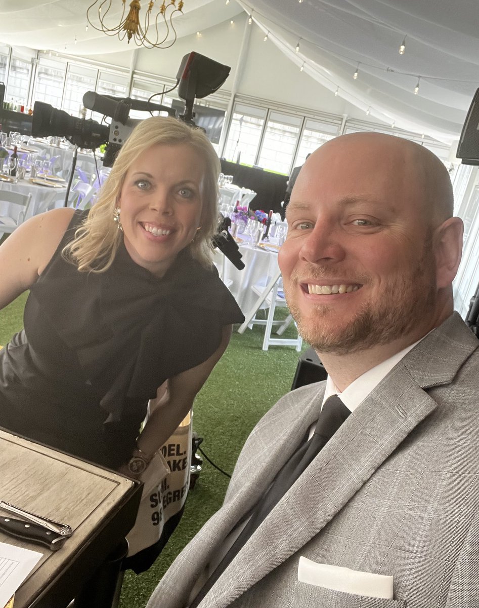 Just a couple of champions ready to crown the next one this evening with <a href="/DWLS2022/">Dancing with the Lexington Stars</a> at the Kentucky Castle!