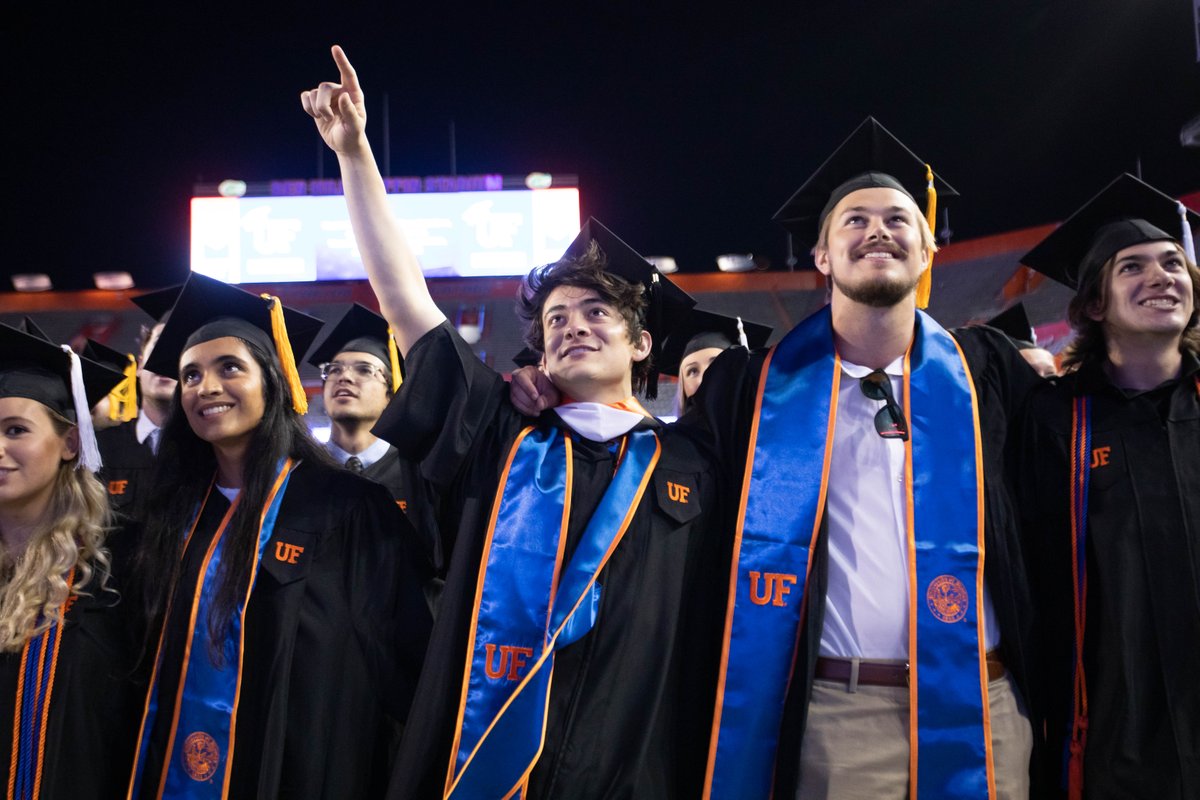 ⁣#GatorNation just grew by 9,964! 😎 
⠀
Congratulations to our Spring 2022 graduates! We are excited to welcome you into the UF Alumni family! Whether it's grad school or starting your dream job, comment down below and let us know what's next for you. 🎓 🧡 💙 ⠀
⠀
#GatorGrad