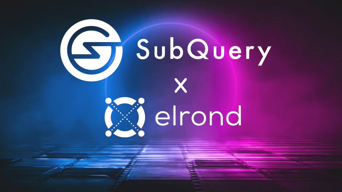 Anna56336185's tweet image. In my opinion, the next candidate for partnership with @SubQueryNetwork it's @ElrondNetwork 
#SubqueryIndex #SubqueryApril