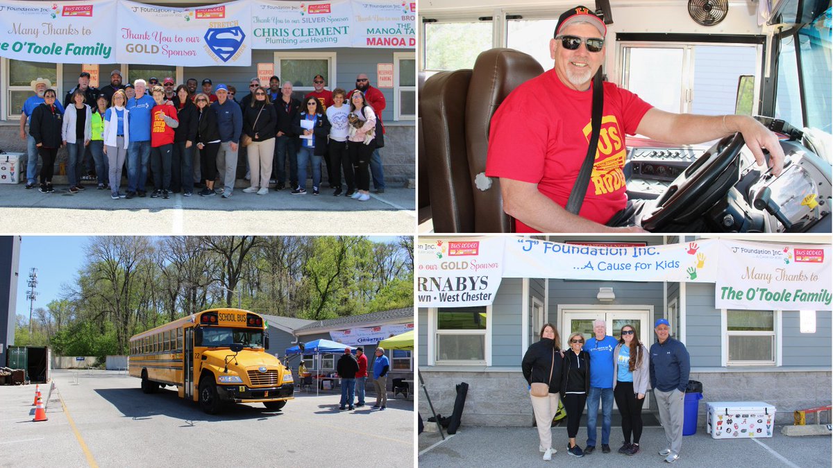 haverfordsd's tweet photo. A great day! Good luck to our drivers next week at the Delaware County School Bus "Rodeo" Safety Competition. Thank you for your support of the @JFoundationInc #HPride #BestBusDrivers https://t.co/C80lIGOmbs