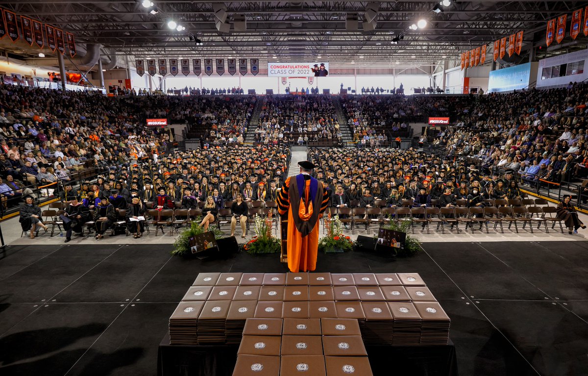 Congratulations to our spring 2022 graduates – the next generation of thought leaders, risk-takers, visionaries and big dreamers. @BGSU is better because you chose to be here. Your success is our success, and our success is your success. #BGSUGrad