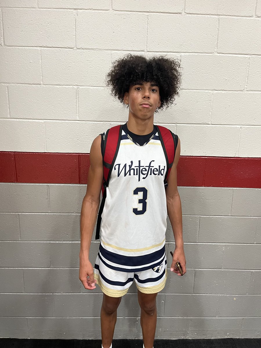 Lofta Brown of the Whitefield Wolfpack scored 22p and added 5 assists in a close, 63-61 win. Travis Blee scored 11p and pulled down 11 boards for a double-double
