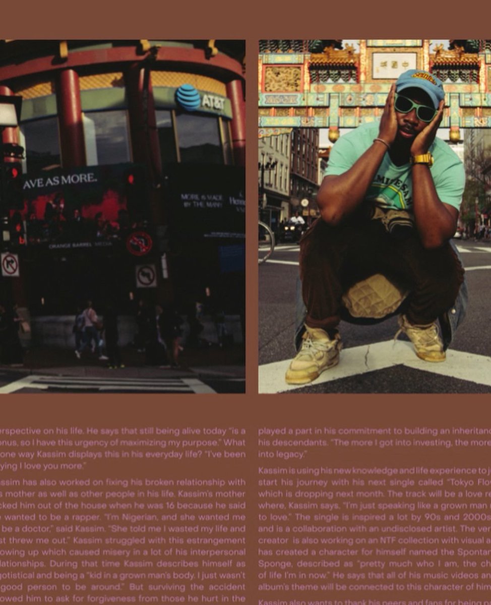 My first magazine cover 😈💫💫😵‍💫

I speak on crypto, NFTs, web 3, &amp; leaving my comfort zone. Thanks for having me <a href="/nunarmag/">NUNAR</a> 🤞🏾