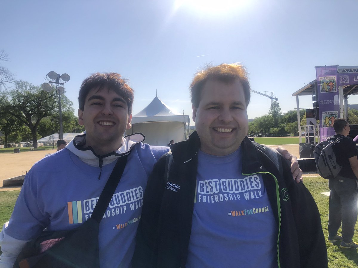 ReaganITCDC's tweet photo. It was a beautiful day to #walkforchange! #TeamTCMA was excited to be back on the #NationalMall today for the return of @BestBuddiesVADC’s Friendship Walk. https://t.co/Ji19DocETp