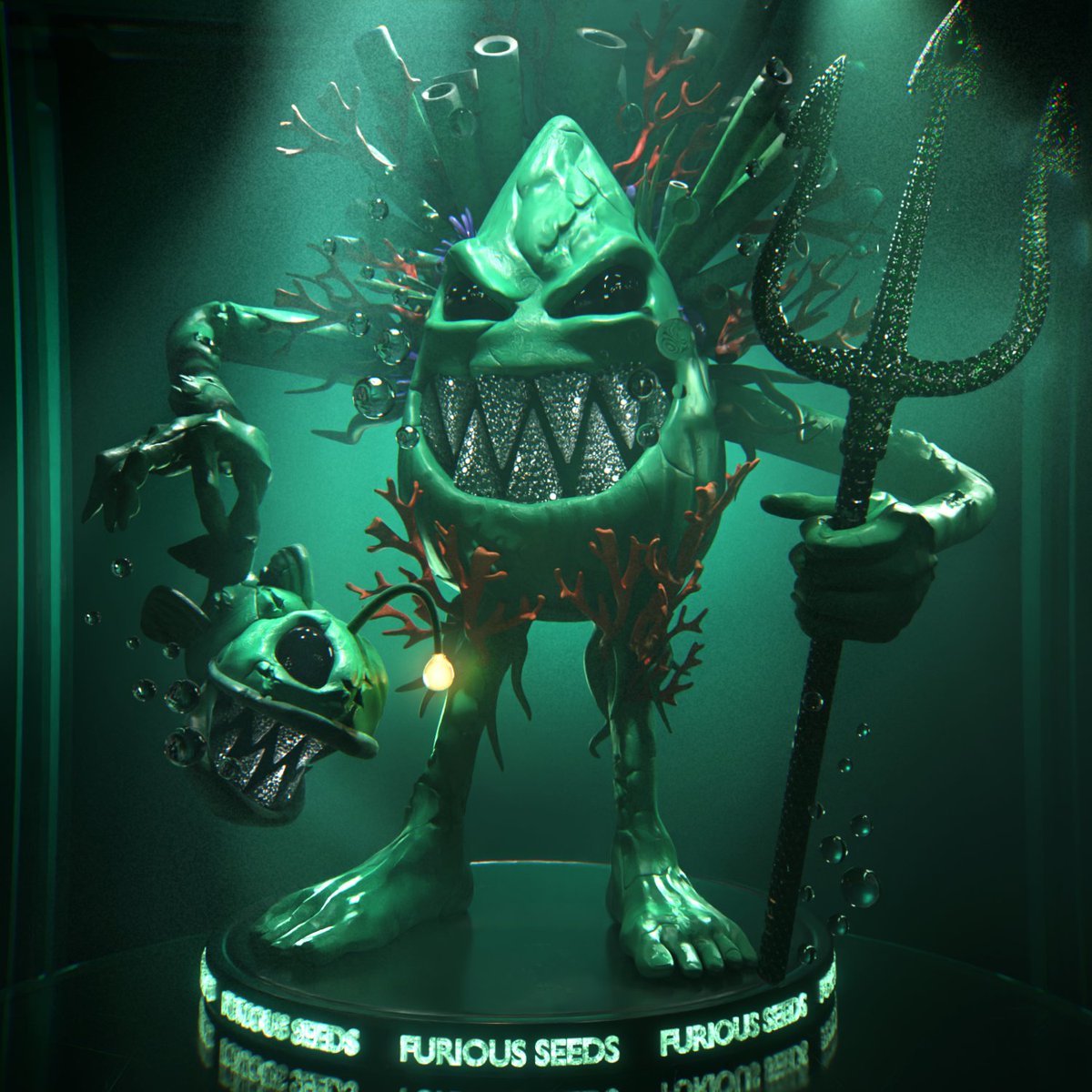 Furious Flowers (@furiousflowers) on Twitter photo The Deep Sea Dweller is the first 'General' to join the Seeds! Generals are the most powerful Seeds in the game and will be ultra rare 1/1's in the collection. ⚓️ The Deep Sea Dweller is the first 'General' to join the Seeds! Generals are the most powerful Seeds in the game and will be ultra rare 1/1's in the collection. ⚓️