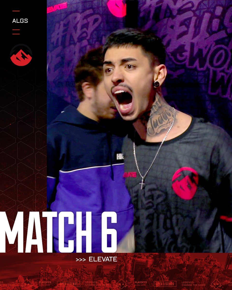 PlayApexEsports's tweet photo. Your Match 6 winners of the final game of the day is @ElevateGG !! 🔥🔥🔥 AMAZING!! 

🔸https://t.co/dAbMSrgnIR
🔸https://t.co/chN63VllEc

#ALGS https://t.co/5qsZxphXBf