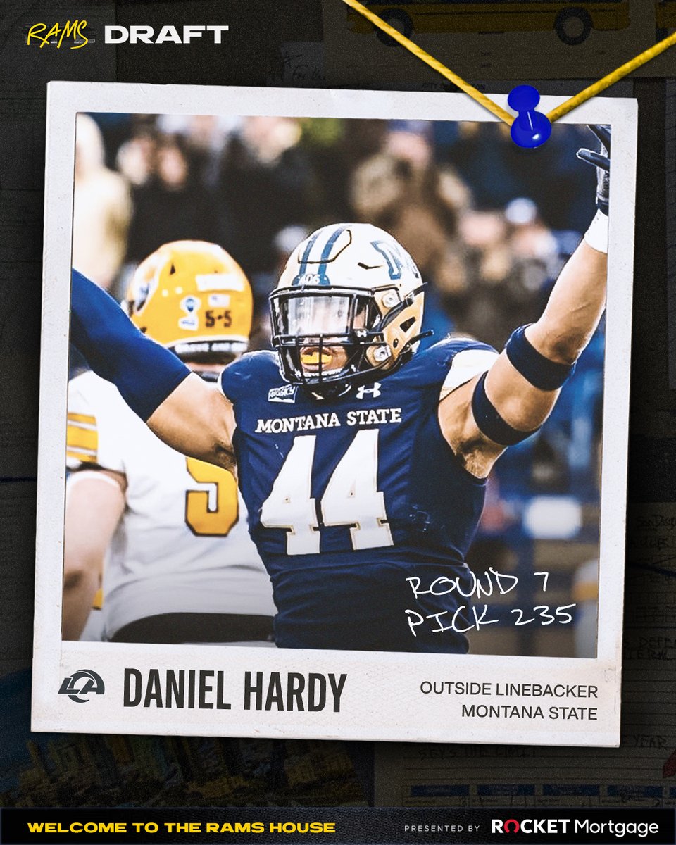 RamsNFL's tweet photo. Hard to pass on this pick.

Welcome to #RamsHouse, @Dhardy44! https://t.co/Sf8MSNE6Kp