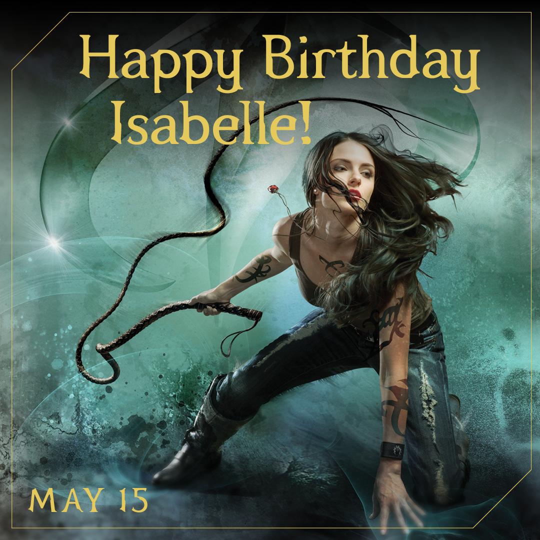 ShadowhunterBks's tweet photo. Happy Birthday, Izzy! 🍰🎉⭐️ https://t.co/FJ0rnsUwSw
