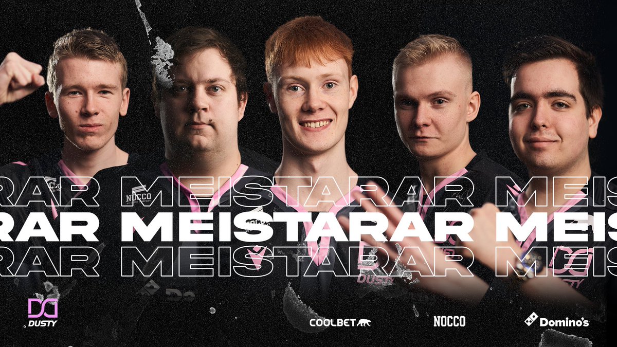 CHAMPIONS!! 🏆
A swift 2-0
GGWP 🤝
#DreamDusty ⚫️🟣