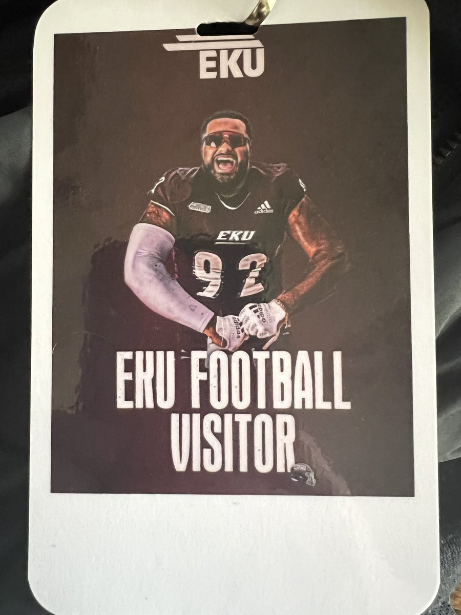 TJGreenwell2's tweet photo. Great experience at EKU spring game this afternoon! Thank you too @g_mcpeek for the invite! Can’t wait to get down there June 8th for camp. @ThomasBowling46 @Erik_Losey @CoachDerekDay @EKUWWells https://t.co/9WEStMMIuB