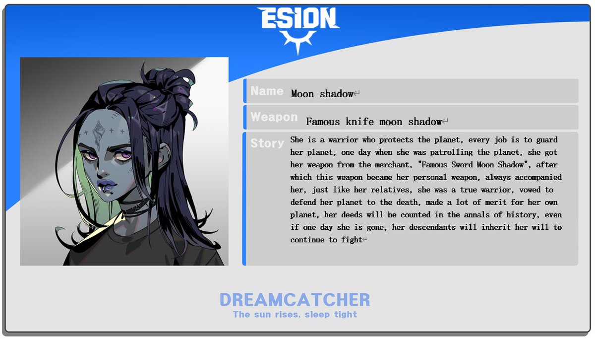 JDK1365's tweet photo. A messenger of peace，Moon  shadow！！
Discord  ID：Solomon#2545
@ESION_Club  #ESION https://t.co/6RZFT0UV2r