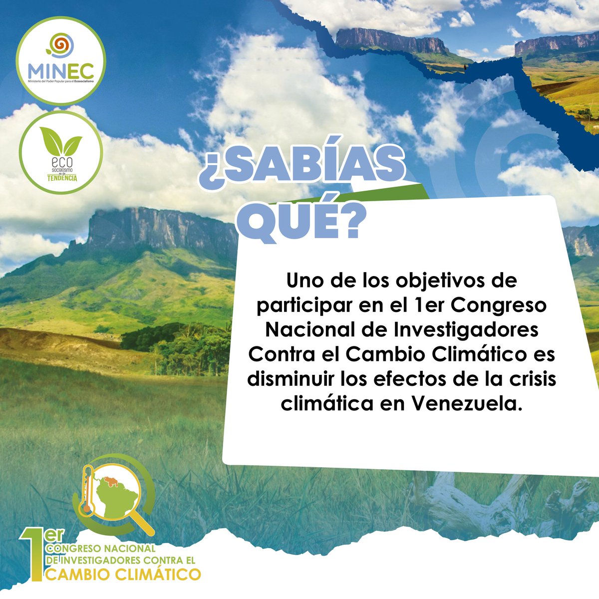 ¡En Venezuela tomamos acciones concretas en la lucha contra el cambio climático! Juntos construyendo la patria Ecosocialista. <a href="/NicolasMaduro/">Nicolás Maduro</a> <a href="/delcyrodriguezv/">Delcy Rodríguez</a>