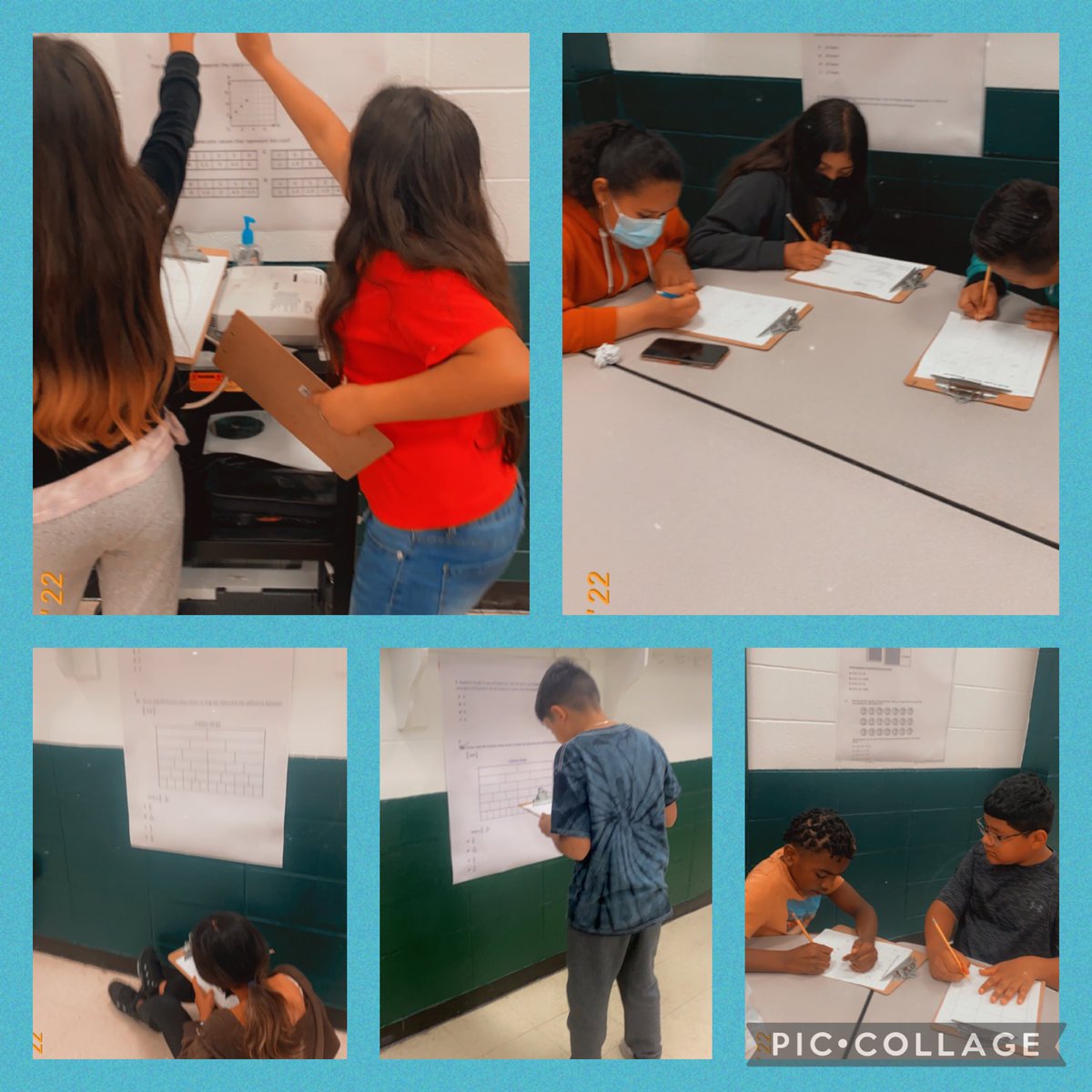 janetrodarte21's tweet photo. Math Camp in Action! My babies enjoyed the set up and the delicious treat! 🍕 and prizes on this beautiful Saturday! @BrowningElem @GarciaAnnieM @yvonne_cortina https://t.co/Wa01cAlYL9