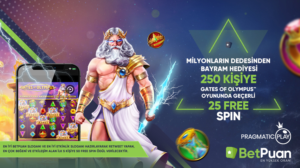 🎁 BetPuan'da Milyonların Dedesinden 250 Kişiye Bayram Hediyesi!

⭐️ Katılım Şartları;

✅Gönderiye RT + FAV
✅Yoruma 5 Etiket!
✅Telegram'a abone ol, formu doldur!
👉t.me/BetPuanTR

Her Zaman #Güncel Linkimiz
🏆BetPuan.Link/Guncel