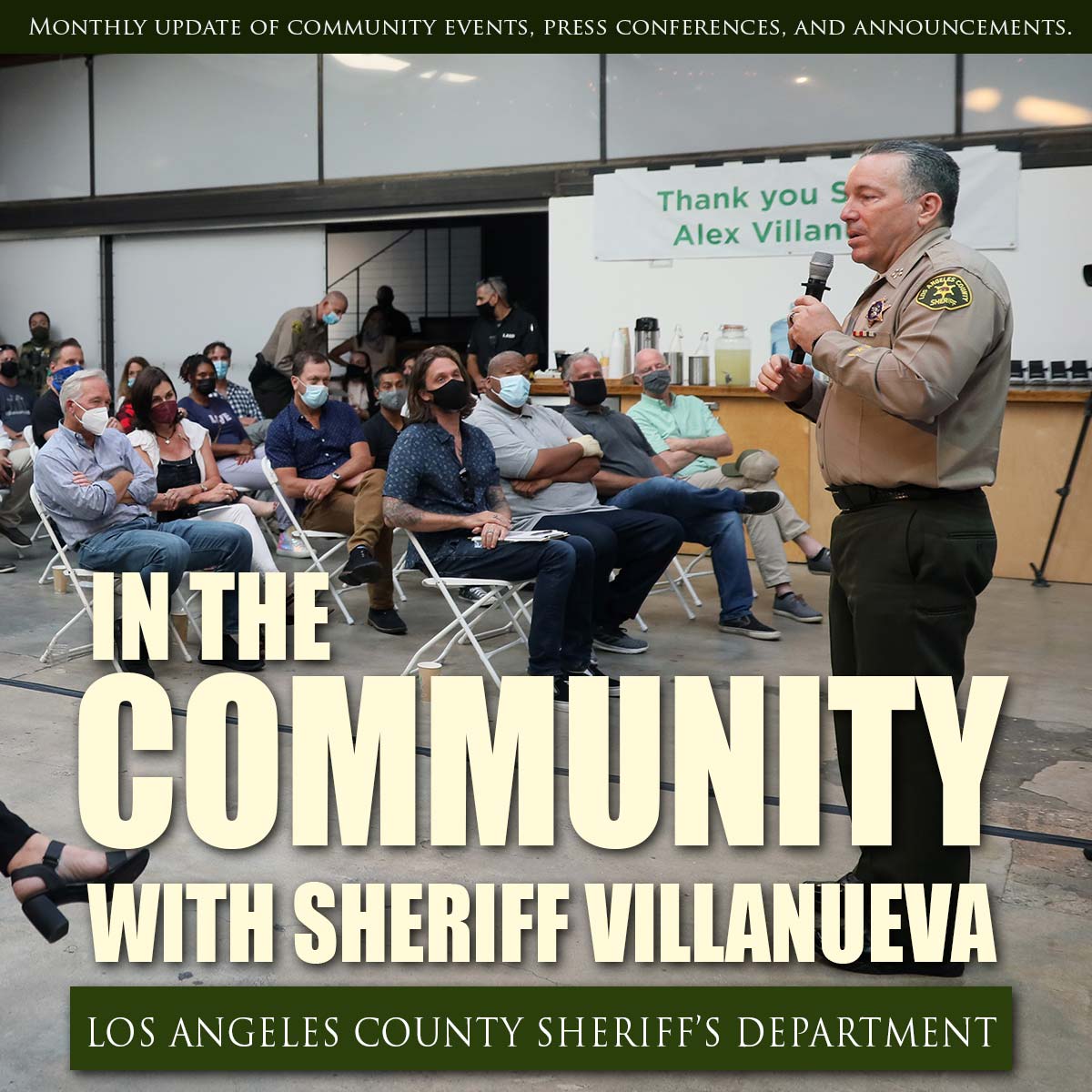 As the Sheriff of the County of Los Angeles, it is important to me to be involved within the community to make a difference. Newsletter link: content.govdelivery.com/accounts/CALAC…