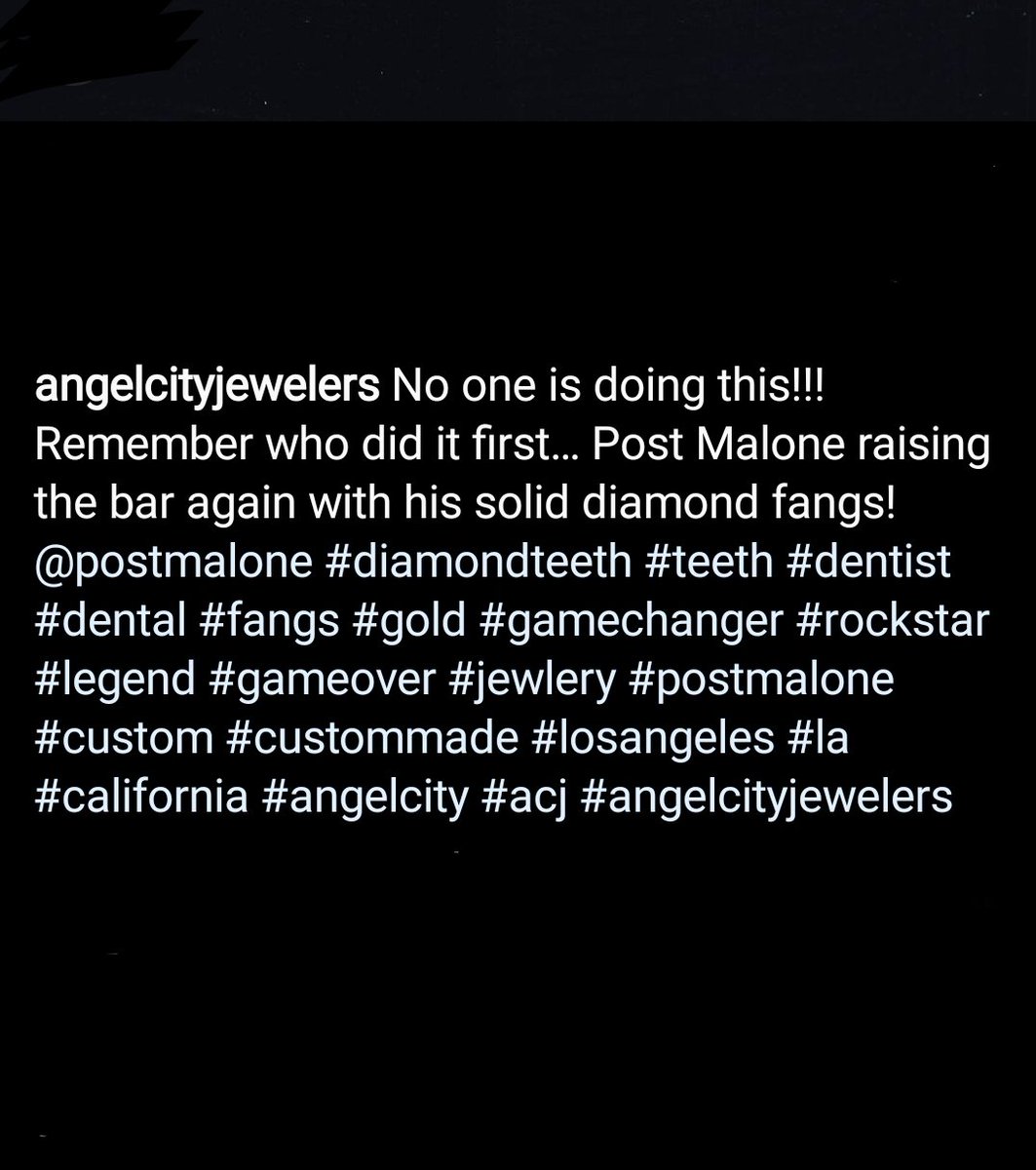redd_Iverson4's tweet photo. When Post Malone said:
"Bitch I'm smilin, bet you see me from the nosebleeds"
"See the igloo in my mouth when I be grinning, yeah"
He was being deadass ๐
#DiamondTeeth #DiamondRecords #DiamondDaddy #MillionDollarSmile #TwelveCaratToothache #PutYoMoneyWhereYoMoufIs https://t.co/Ea3K8svrwL