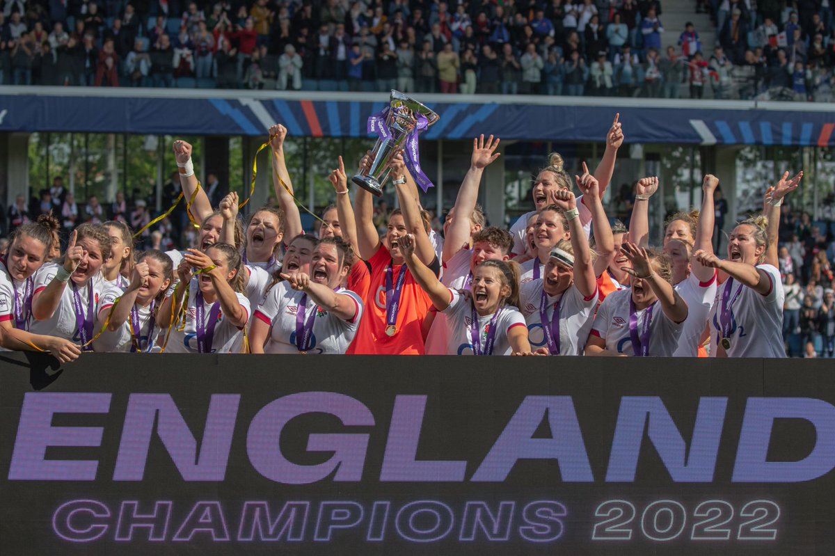 4 Six Nations titles in a row 🏆
Grand Slam winners 🏆
Joint longest winning run 🌹
Unbeaten in 2022 👏
Triple crown winners 🏆
The No. 1 side in the world 🌍

The amazing #RedRoses 🌹
