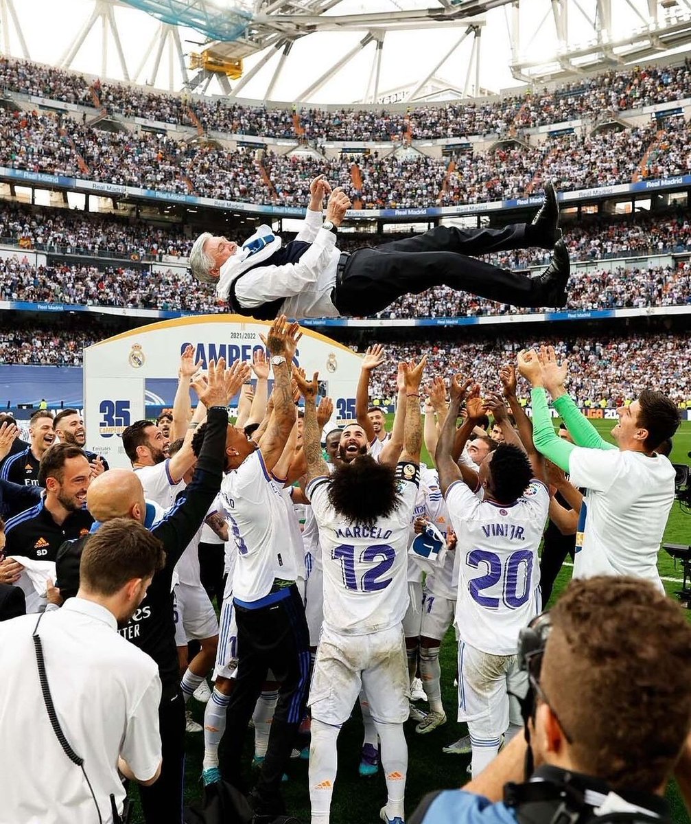 Gracias míster, <a href="/MrAncelotti/">Carlo Ancelotti</a> 👏