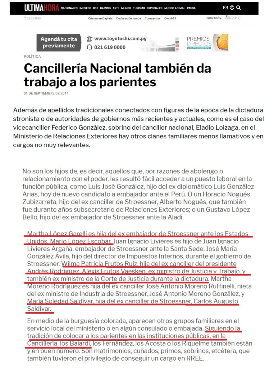 RAgustin1's tweet photo. @JusticiaMRE @Clarymv @DiputadosPy @DerlisMaidanaPy @bachinunez_nuez @BancadaHonor @PLRAOficial @BancadaPLRA @InfoDecclessis @CelesteDiputada @KattyaGonzalez9 @walterharms_py Aquí es el inicio de todo, en nuestra querida Cancillería,  los que se creen dueño. https://t.co/KGCM64ZmqB