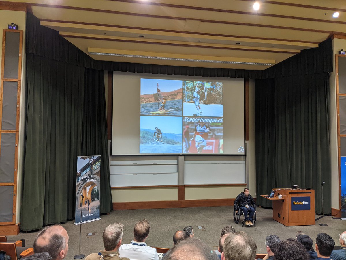 BerkeleyHaas's tweet photo. After his Pategonia trek, Alvaro was inspired and focused to give others the same experience. #beyondyourself #haasalumni https://t.co/cma7xmXN3L