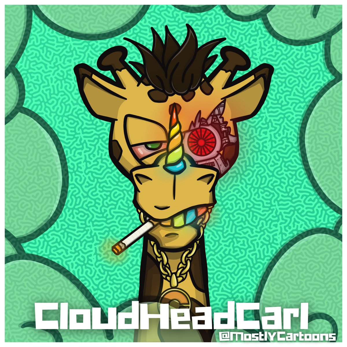 CloudHeadCarl's tweet photo. @CheerfulNFTs Check out @CloudHeadCarl on #Opensea. #digitalart #digitalartist #nftart #nft #nftcollector #nfts #nftcommunity #nftartwork #nftartists https://t.co/9YVmHOE4uo
