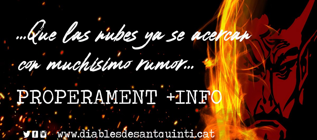 Alerta alerta dimonis meus!