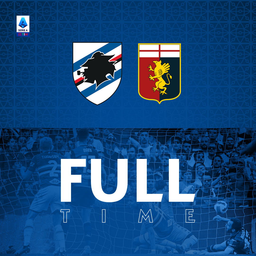 UC Sampdoria vs. Genoa CFC. Season 2021/22. 