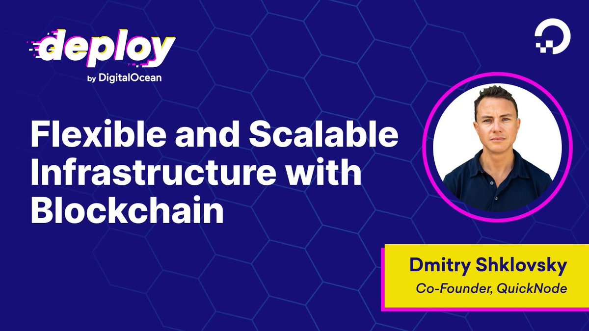 See how distributed environments help scale apps reliably while optimizing performance with a multi-cloud strategy ☁️ ft. real-world blockchain-enabled apps 👀 
do.co/37D806L