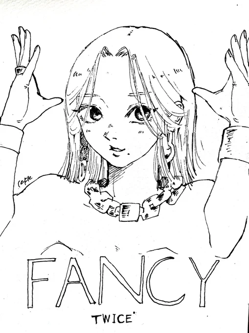 #100日チャレンジ 
9日目 FANCY/TWICE 