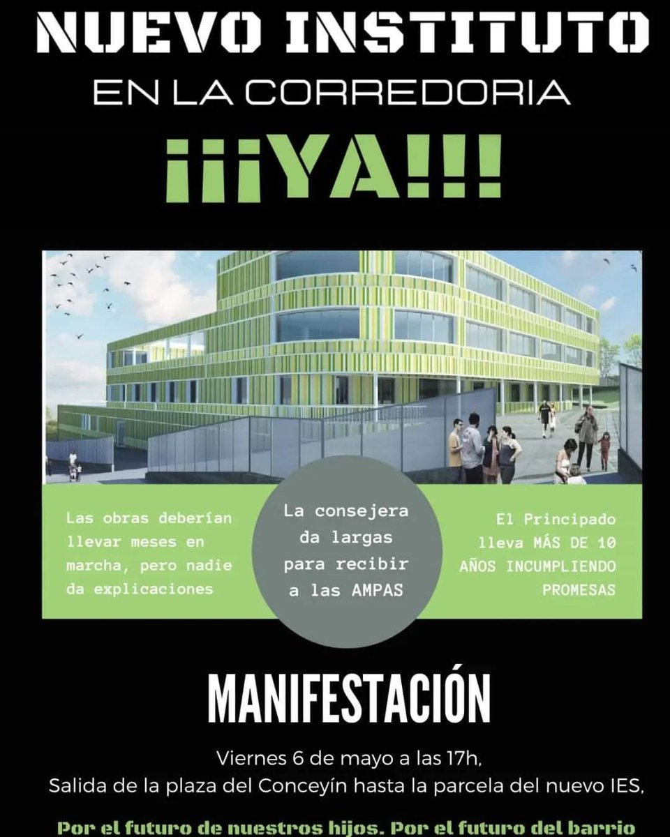 IesNuevo's tweet photo. @AdrianBarbon @FSA_PSOE No hay derecho , es el mismo cuento siempre , 10 años mintiendonos a la cara #Instituto_Ya https://t.co/Yy4oyWa095
