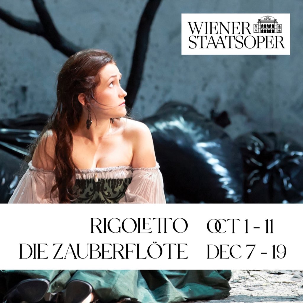 Just announced: I will return to Vienna next season as GILDA (Rigoletto) with @ben_bernheim & #SimonKeenlyside & PAMINA (Zauberflöte) with #MarkusWerba @SebastianKohlhepp #FranzJosefSelig @ @brendaraesings! It’s always a huge honor to sing at @WrStaatsoper! 

📸 Michael Poehn