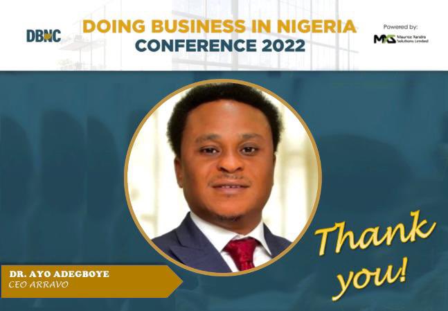 MauriceXandra's tweet photo. The entire team at Maurice Xandra Solutions and Doing Business in Nigeria Conference thanks Dr Ayo Adegboye for his immense support towards the success of the event 

#doingbusinessinnigeriaconference2022 
#mauricexandrasolutions https://t.co/ObTjmxc2NX
