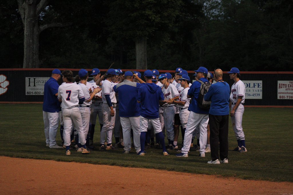 ‼️SECOND ROUND OF PLAYOFFS‼️

Game 1: Monday at home vs Copiah - 6:00
Game 2: Thursday @ Copiah - 5:00
Game 3 (if needed): will follow game 2

#roadtotheship