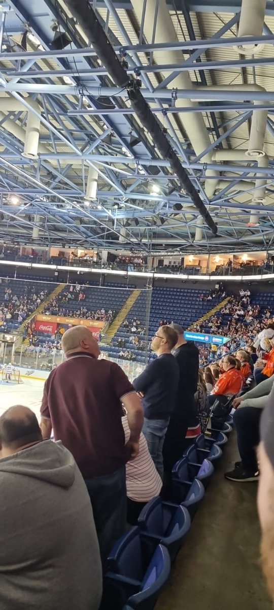 4000AndCounting's tweet photo. The biggest event of the year for the @officialEIHL 
The Play-Off Finals weekend.
So far the scores have been confirmed as
Greed 1-0 British Ice Hockey growth. This is a very sad sight indeed for the biggest hockey event of the year in the UK.
#bringbackconcessions
#fairpricing https://t.co/AAPlWCoDyh