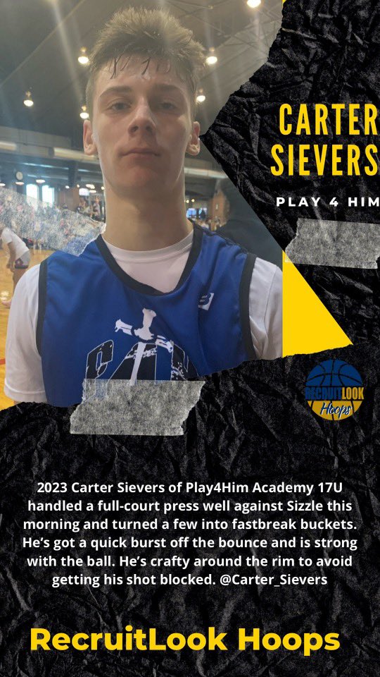 Prospect Watch!
<a href="/carter_sievers/">Carter Sievers</a> @CHRBasketball <a href="/IowaGymRats/">Iowa Gym Rats</a> <a href="/AYSABasketball/">AmericanYouthSportsAssociation (AYSA)</a>