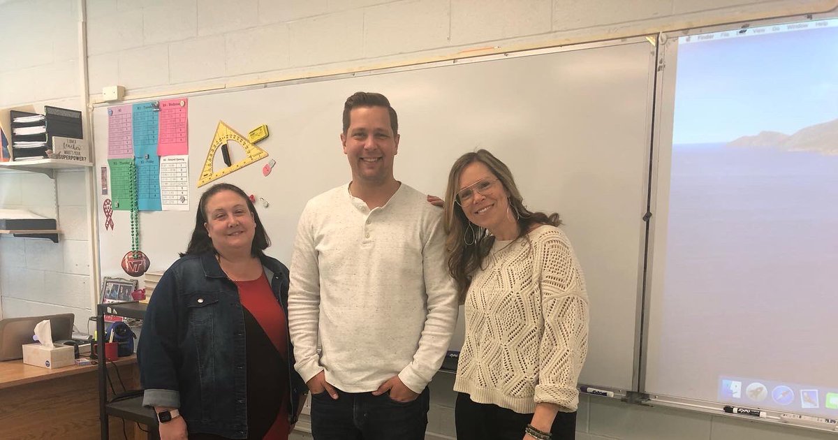 Randolph_EA's tweet photo. A big shout out to educators Angie Stierch, Eric Elberty, and Bree Valvano who presented at today’s NJCTE Spring Conference. https://t.co/Mze4uKJUDZ