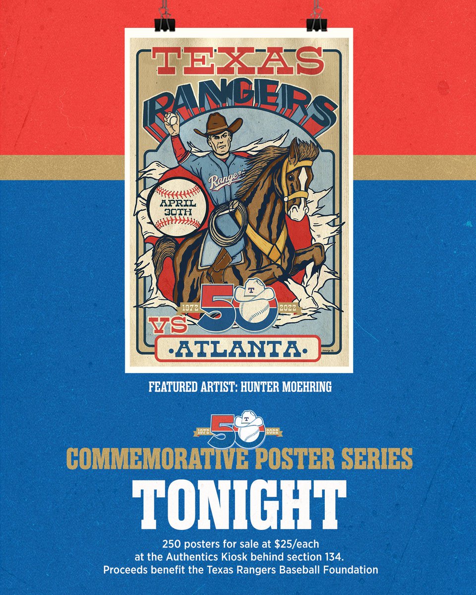 Rangers Twitter] PEAGLE POSTER! Get one at the ballpark tomorrow : r/ TexasRangers