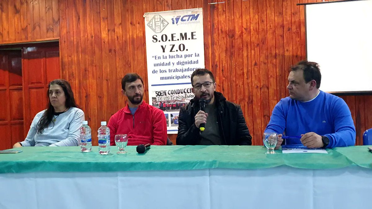 SOEMEyZO firmó un acuerdo de cooperación y asistencia técnica con la Universidad Nacional de la Patagonia facebook.com/16423758026497…