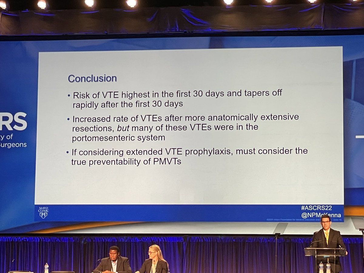 David Larson, MD MBA (@drdavidlarson) on Twitter photo Congrats to Dr McKenna <a href="/NPMcKenna/">Nicholas McKenna</a> and <a href="/MayoClinic/">Mayo Clinic</a> Critical 30 days and extensive surgery leads to higher rates of VTE Congrats to Dr McKenna <a href="/NPMcKenna/">Nicholas McKenna</a> and <a href="/MayoClinic/">Mayo Clinic</a> Critical 30 days and extensive surgery leads to higher rates of VTE