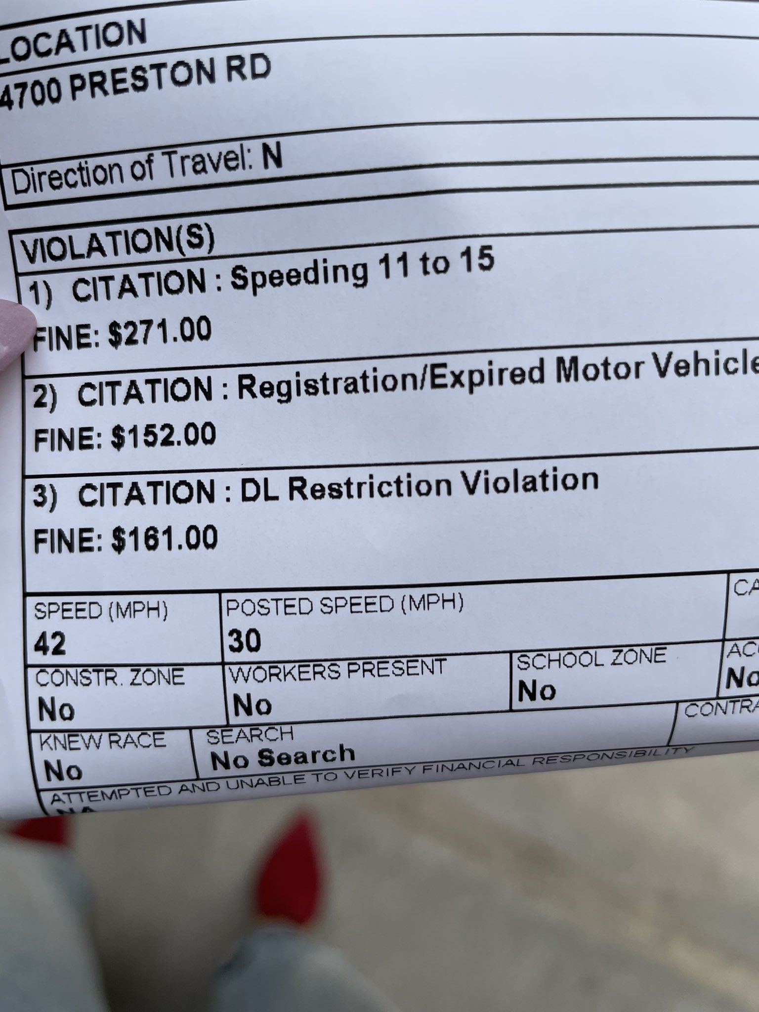 License plate 2024 ticket search