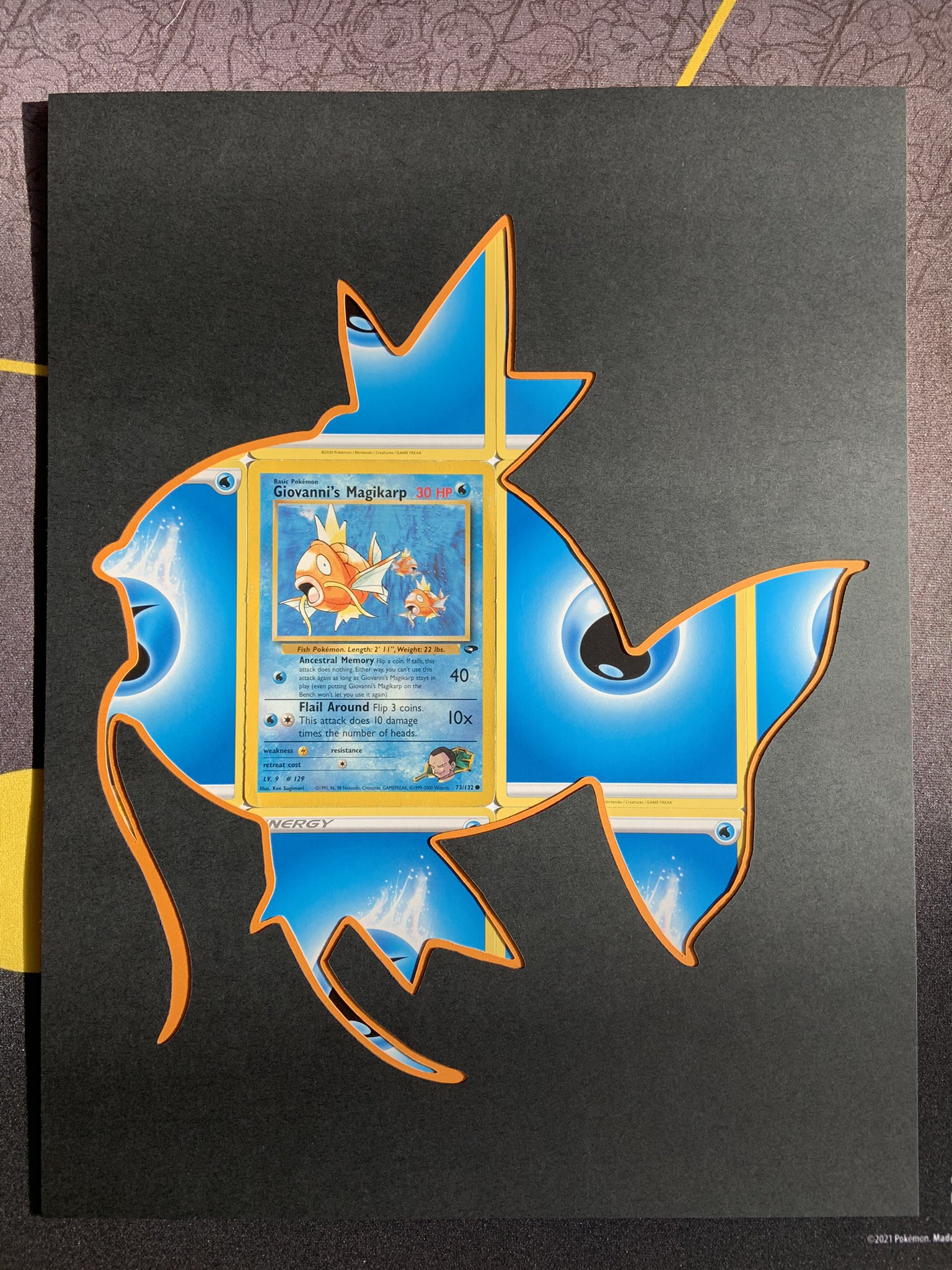 PurdysPokéArt on Twitter: "*Commission* Another Magikarp, this time with a  retro card! #pokemon #pokémon #pokemoncommunity #pokemoncards #pokemontcg # magikarp #pokemonart #pokemonartwork #pokemonartist #art #energycards  #water #SmallBusiness https://t ...