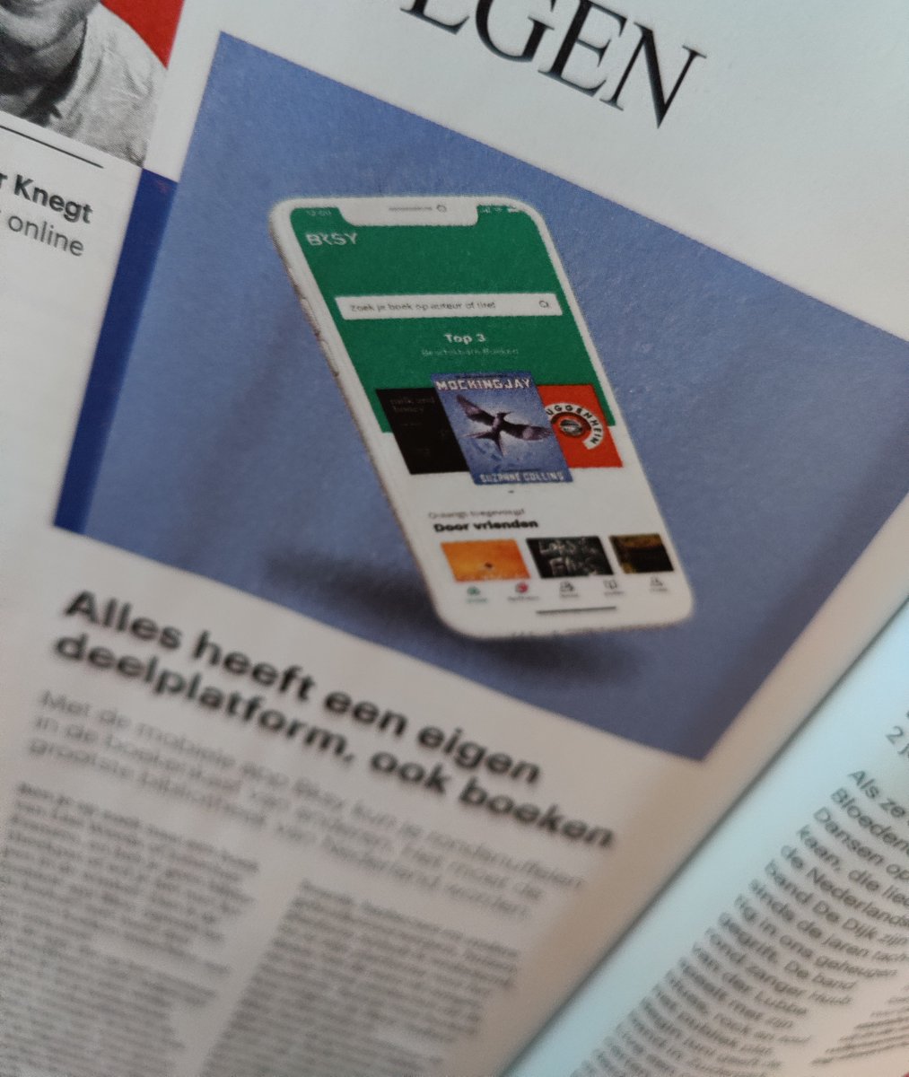 En dan sta je opeens in <a href="/trouw/">Trouw</a> bijlage Tijdgeest!