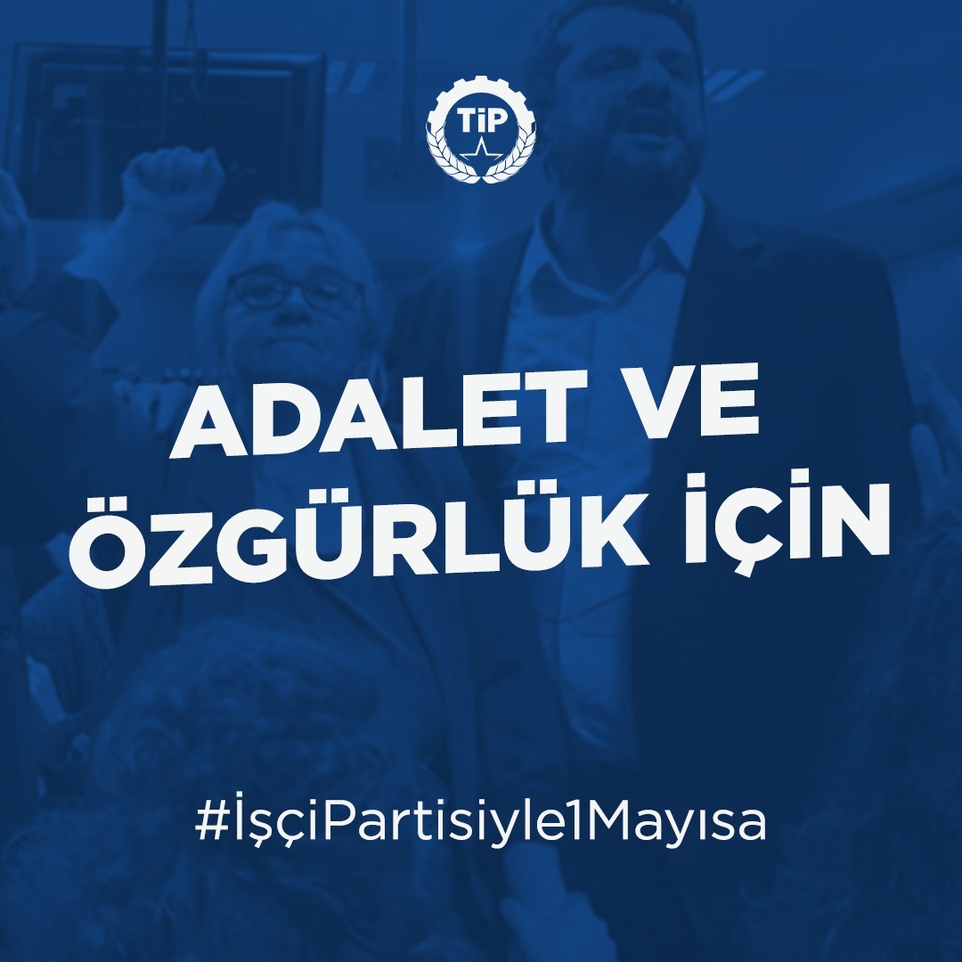 Gezi davasıyla iktidar "ben buradayım, Gezicileri unutmadım" dedi ya hani..
Yarın 1 Mayıs meydanlarını doldurarak "Biz de buradayız, dimdik ayaktayız." diyeceğiz tüm gücümüzle. 
Mücella abla için, Gezi'yi savunmak için, adalet ve özgürlük için sen de gel.

#İşçiPartisiyle1Mayısa